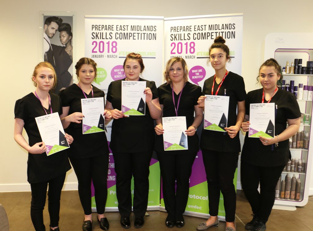 Being prepared reaps rewards for hairdressing students Mansfield