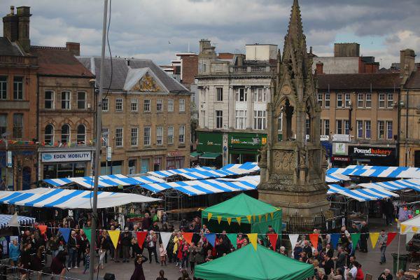 Ambitious Vision For Mansfield Town Centre Mansfield Ashfield   Mansfield Market Place 1 